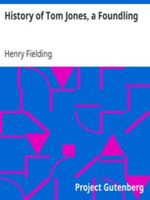 cover image of History of Tom Jones, a Foundling
